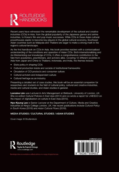 Produktbild: Routledge Handbook of Cultural and Creative Industries in Asia
