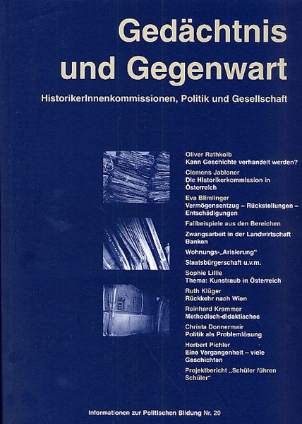 Gedächtnis und Gegenwart