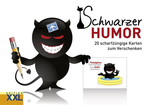 Schwarzer Humor – Geschenkkartenbuch