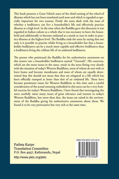 Produktbild: The Sutra Petitioned by the Householder Uncouth