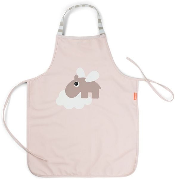 Kinderschürze Happy cloud Rosa