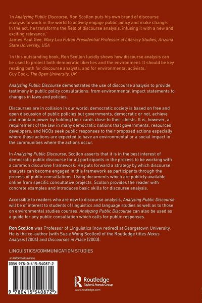 Produktbild: Analyzing Public Discourse