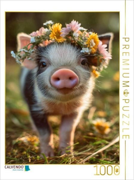 Produktbild: CALVENDO Puzzle "So niedlich wie die Liebe selbst | 1000 Teile Lege-Gr&ouml;&szlig;e 64x48cm Foto-Puzzle f&uuml;r gl&uuml;ckliche Stunden