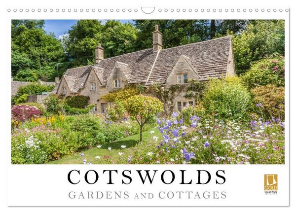Produktbild: Cotswolds Gardens and Cottages (Wall Calendar 2027 DIN A3 landscape), CALVENDO 12 Month Wall Calendar
