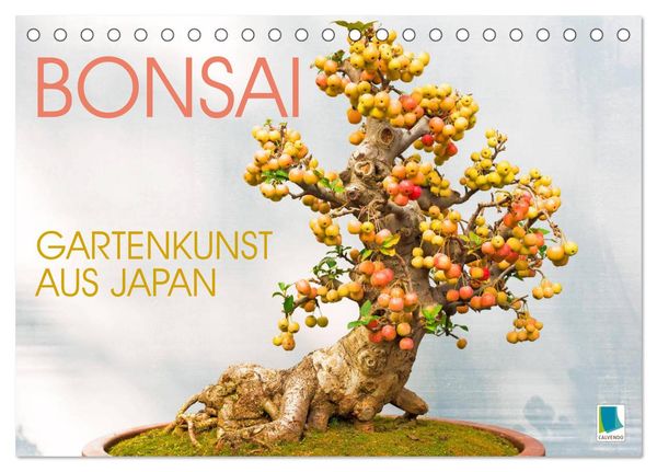 Produktbild: Gartenkunst aus Japan: Bonsai (Tischkalender 2026 DIN A5 quer), CALVENDO Monatskalender