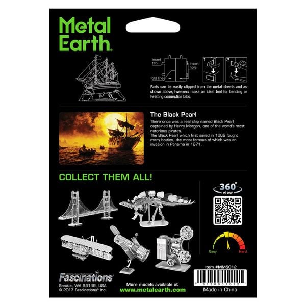 Produktbild: Metal Earth: Black Pearl