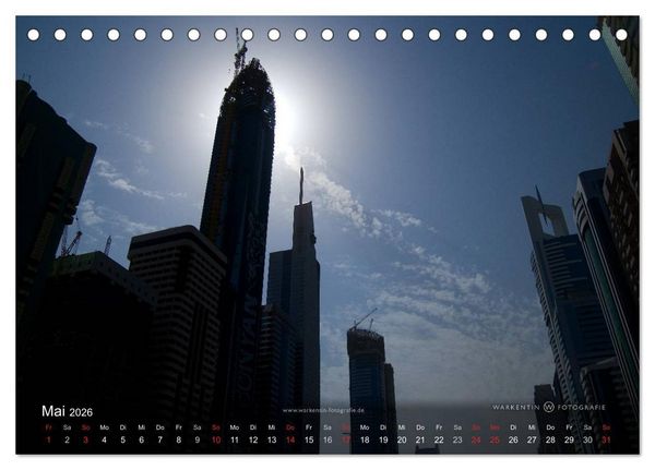 Produktbild: Faszinierendes Dubai (Tischkalender 2026 DIN A5 quer), CALVENDO Monatskalender