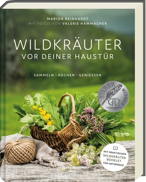 Produktbild: Wildkr&auml;uter vor deiner Haust&uuml;r - Silbermedaille GAD 2022 - Deutscher Kochbuchpreis (bronze)