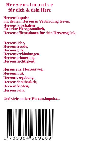 Produktbild: Herzensimpulse f&uuml;r dich und dein Herz