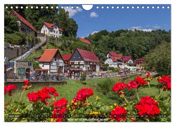 Produktbild: Traumziele in Sachsen (Wandkalender 2026 DIN A4 quer), CALVENDO Monatskalender
