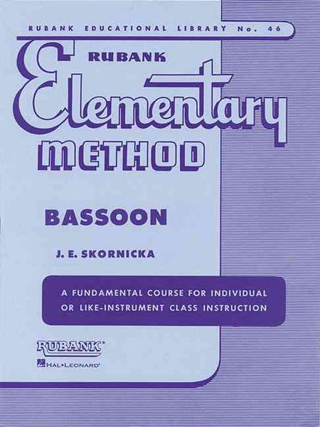 Produktbild: Rubank Elementary Method: Bassoon