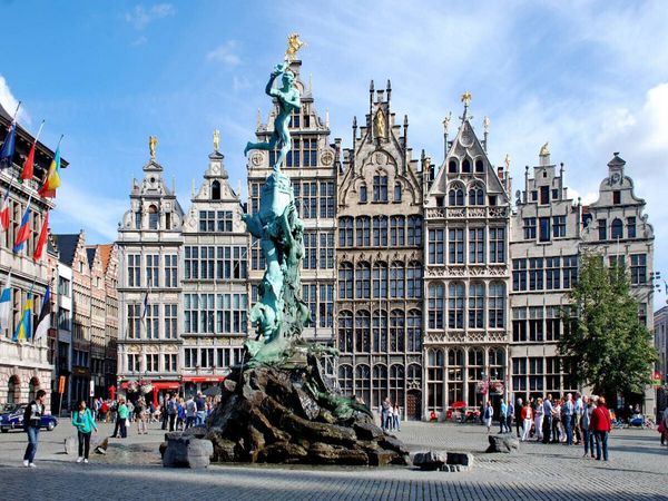 Produktbild: CALVENDO Puzzle Ein Motiv aus dem Kalender Antwerpen, die fl&auml;mische Hafenstadt | 1000 Teile Lege-Gr&ouml;&szlig;e 64x48cm Foto-Puzzle f&uuml;r gl&uuml;ckliche Stunden