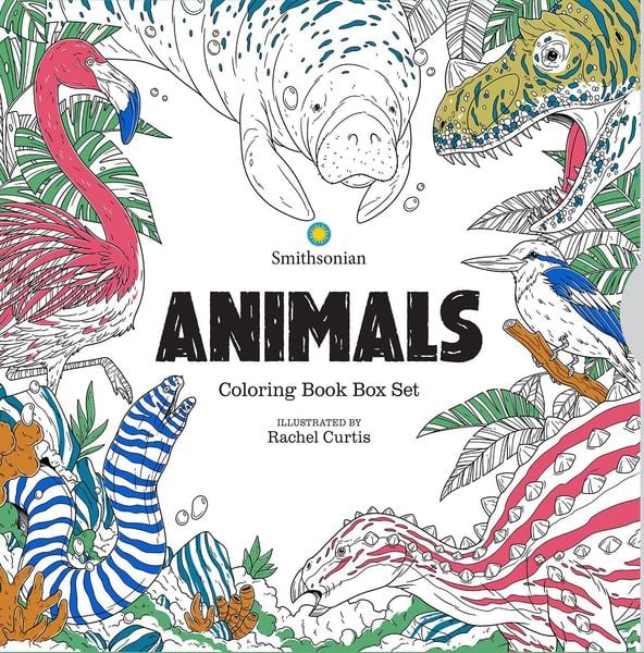 Produktbild: Animals: A Smithsonian Coloring Book Box Set
