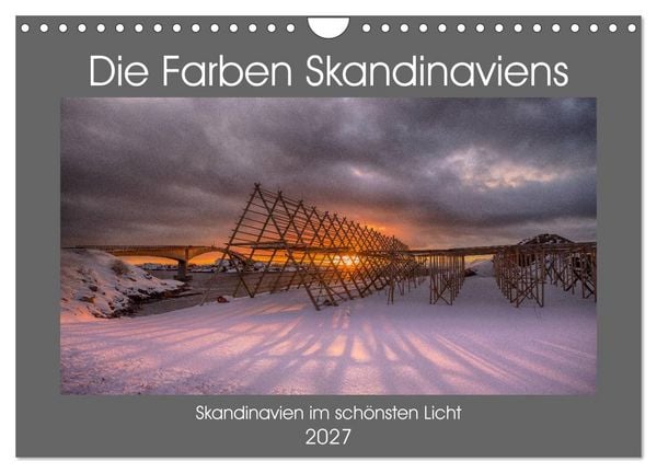 Produktbild: Die Farben Skandinaviens (Wandkalender 2027 DIN A4 quer), CALVENDO Monatskalender