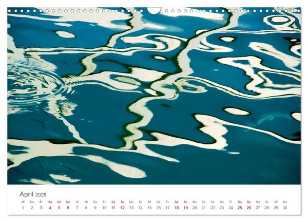 Produktbild: Aqua 2026 Fotografien von Mio Schweiger (Wandkalender 2026 DIN A3 quer), CALVENDO Monatskalender