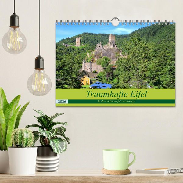Produktbild: Traumhafte Eifel - In der Vulkaneifel unterwegs (Wandkalender 2026 DIN A4 quer), CALVENDO Monatskalender