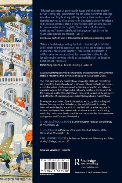 Produktbild: Knowledge, Skills and Competence in the European Labour Market