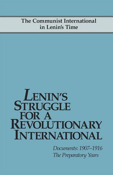 Produktbild: Lenin's Struggle for a Revolutionary International