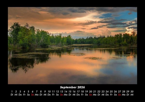 Produktbild: Die Seen der Erde 2026 Fotokalender DIN A3