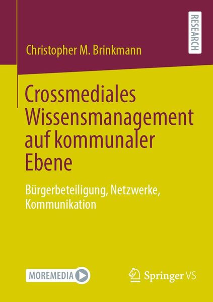 Produktbild: Crossmediales Wissensmanagement auf kommunaler Ebene