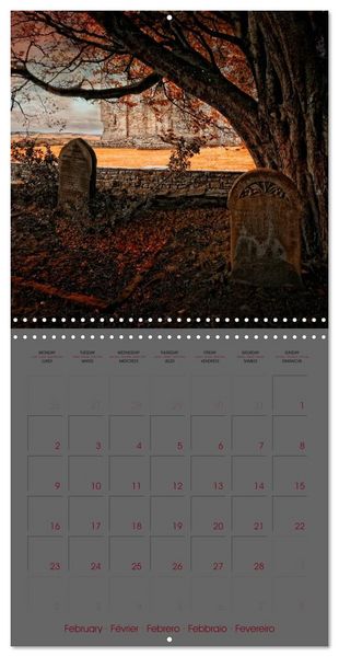 Produktbild: Gothic - Awaiting Darkness (Wall Calendar 2026 12 &times; 12 Inch) CALVENDO 12 Month Wall Calendar