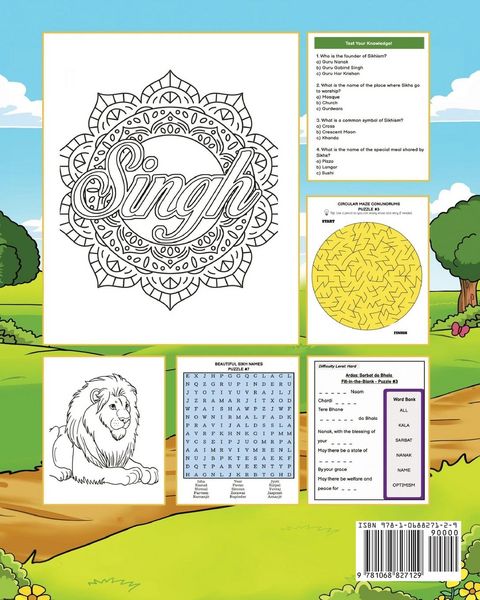 Produktbild: Little Sikh Explorers Play & Learn Activity Book
