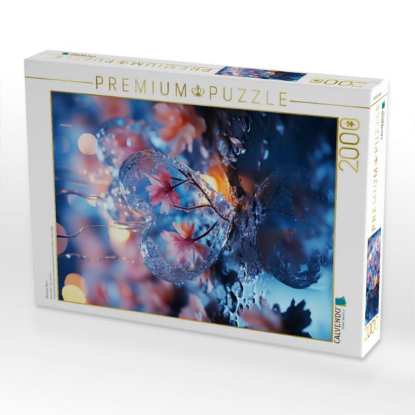 Produktbild: CALVENDO Puzzle Blumen-Herz | 2000 Teile Lege-Gr&ouml;&szlig;e 90x67cm Foto-Puzzle f&uuml;r gl&uuml;ckliche Stunden