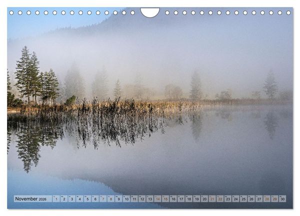 Produktbild: Magie gespiegelter Welten (Wandkalender 2026 DIN A4 quer), CALVENDO Monatskalender