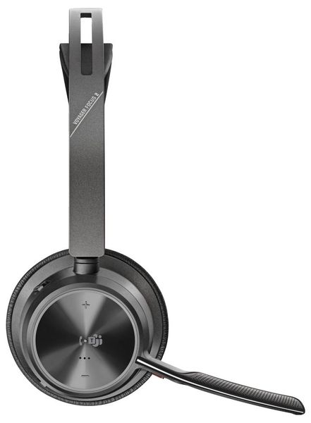 Produktbild: HP Poly Voyager Focus 2 On Ear Headset Bluetooth&reg; Stereo Schwarz Noise Cancelling Headset Computer