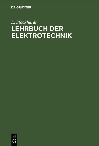 Produktbild: Lehrbuch der Elektrotechnik