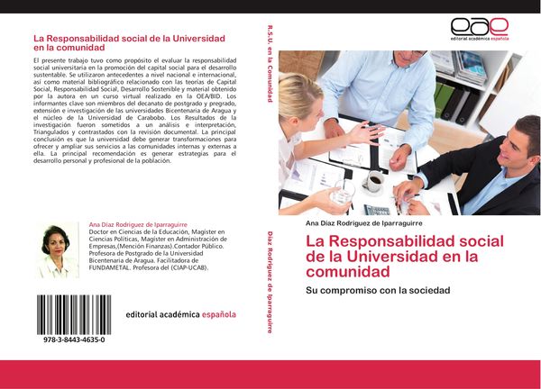 Produktbild: La Responsabilidad social de la Universidad en la comunidad
