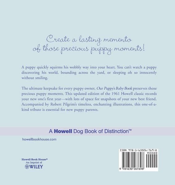 Produktbild: Our Puppy's Baby Book