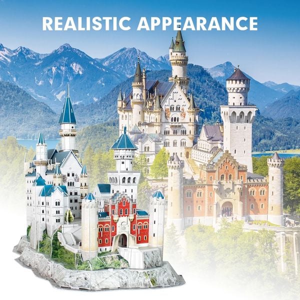 Produktbild: CUBICFUN - 3D Puzzle Schloss Neuschwanstein 121 Teile
