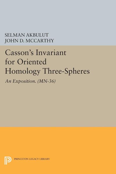 Produktbild: Casson's Invariant for Oriented Homology Three-Spheres