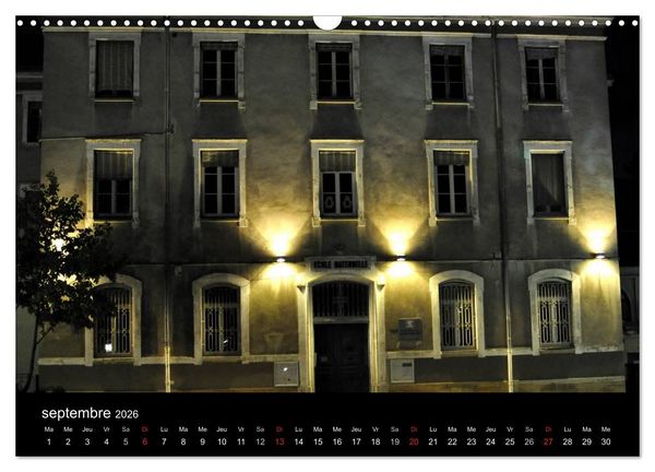 Produktbild: Lyon Magie de la lumi&egrave;re (Calendrier mural 2026 DIN A3 vertical), CALVENDO calendrier mensuel