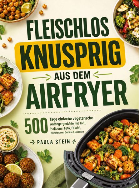 Produktbild: Fleischlos knusprig aus dem Airfryer