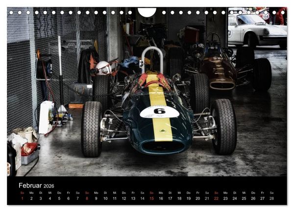 Produktbild: Raceday (Wandkalender 2026 DIN A4 quer), CALVENDO Monatskalender