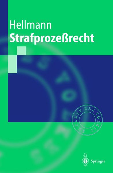 Produktbild: Strafproze&szlig;recht