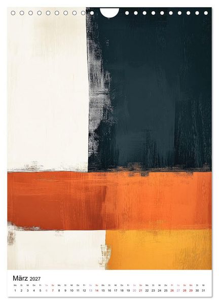 Produktbild: KI-Kunstwerke (Wandkalender 2027 DIN A4 hoch), CALVENDO Monatskalender