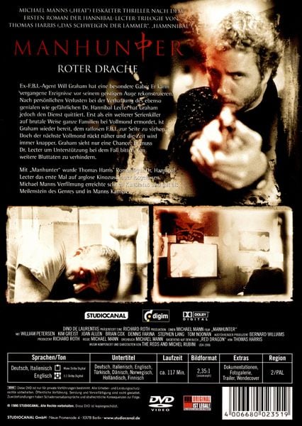 Produktbild: Manhunter - Roter Drache