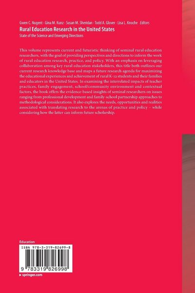 Produktbild: Rural Education Research in the United States