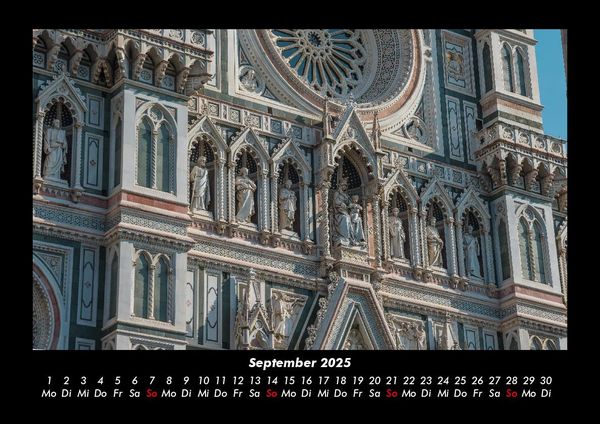 Produktbild: Florenz 2025 Fotokalender DIN A3