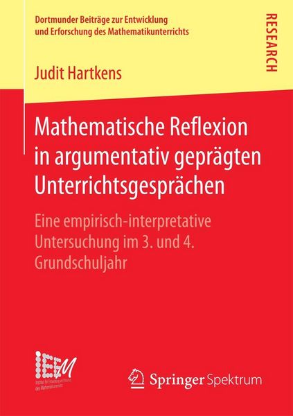 Produktbild: Mathematische Reflexion in argumentativ gepr&auml;gten Unterrichtsgespr&auml;chen