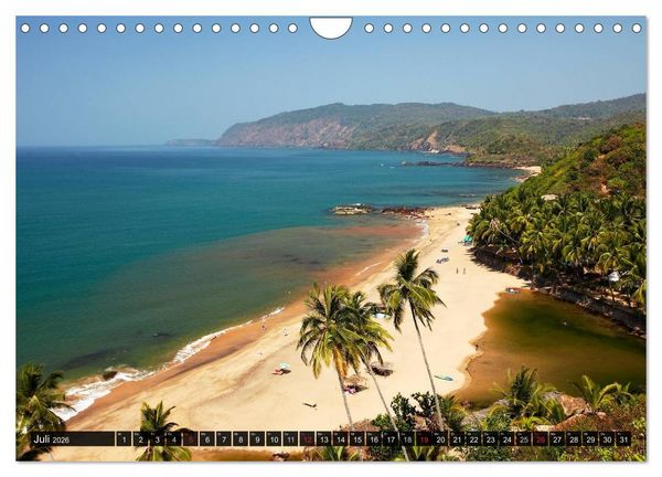 Produktbild: Exotisches Indien (Wandkalender 2026 DIN A4 quer), CALVENDO Monatskalender