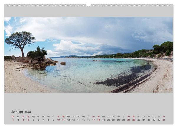 Produktbild: Korsika - Im S&uuml;den (Wandkalender 2026 DIN A2 quer), CALVENDO Monatskalender