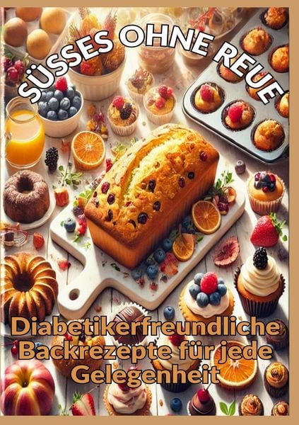 Produktbild: S&Uuml;SSES OHNE REUE: Zuckerfrei genie&szlig;en: Backen f&uuml;r Diabetiker &ndash; Brot, Kuchen, Pralinen und gesunde S&uuml;&szlig;igkeiten