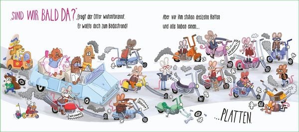 Produktbild: Sind wir bald da? Kroko, Fuchs und Pfau &ndash; alle stehen im Stau