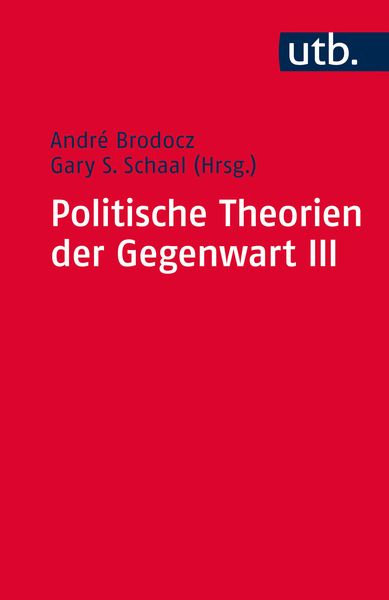 Produktbild: Paket Politische Theorien der Gegenwart / Politische Theorien der Gegenwart III