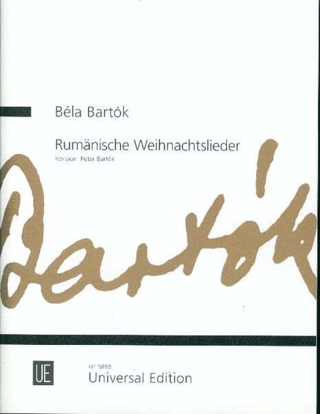 Produktbild: Bart&oacute;k, B: Rum&auml;nische Weihnachtslieder