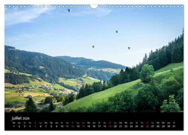 Produktbild: HAUTE-SAVOIE, une r&eacute;gion o&ugrave; il fait bon vivre (Calendrier mural 2026 DIN A3 vertical), CALVENDO calendrier mensuel